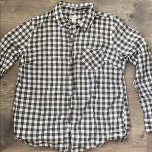 Merona Gingham Button Down Shirt